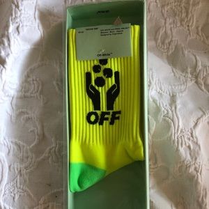 NIB Off white socks
